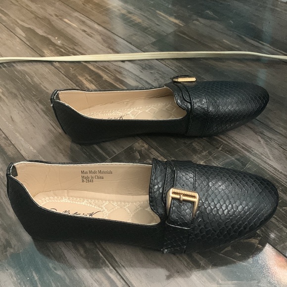 Victoria K Slip-On Loafer Buckle Flats - Picture 4 of 4